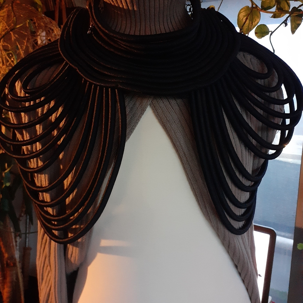 Multicolor Layered Necklace - Picture 5 of 7